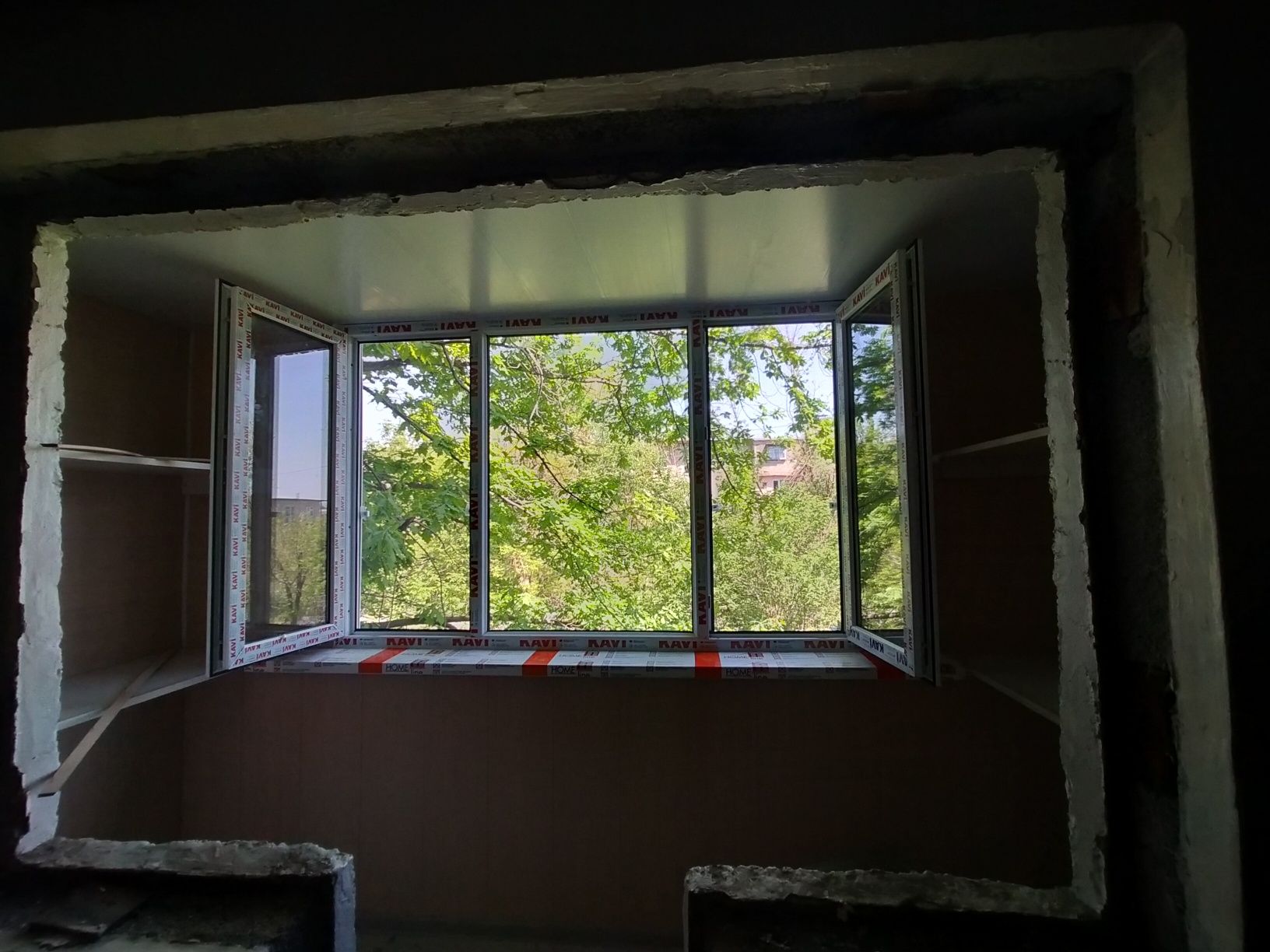 ОКНА панорамные , без рамное остекление   В Шымкенте.
