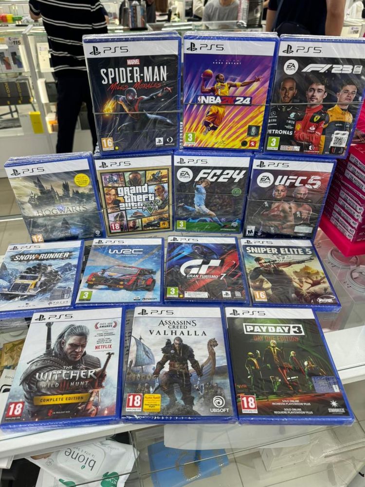 Игровая приставка Sony Playstatin 5, игры на Sony 5, Джойстикий PS5
