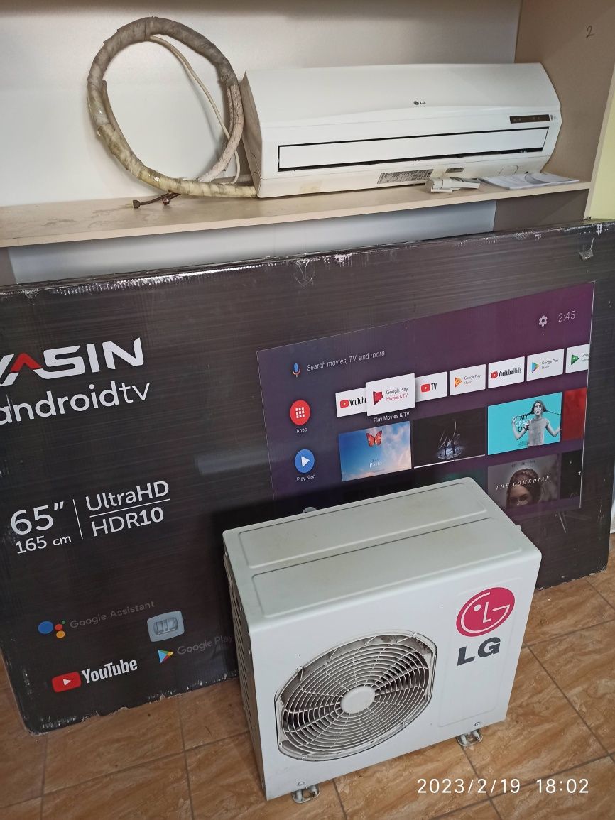 Кондиционер 36~40kв Модель LG-12  в полном комплекте, есть всё на фото