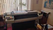 Плоттер HP Designjet T790 44" цветной с СНПЧ
