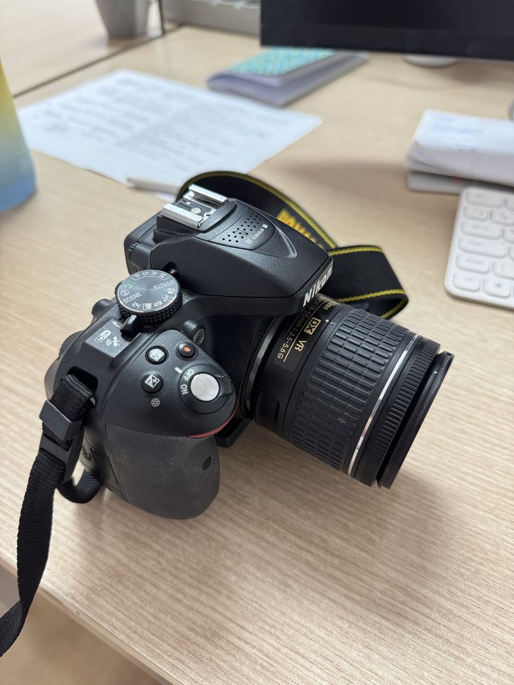 Продам фотоаппарат Nikon D5300 + объектив 18-55mm VR II