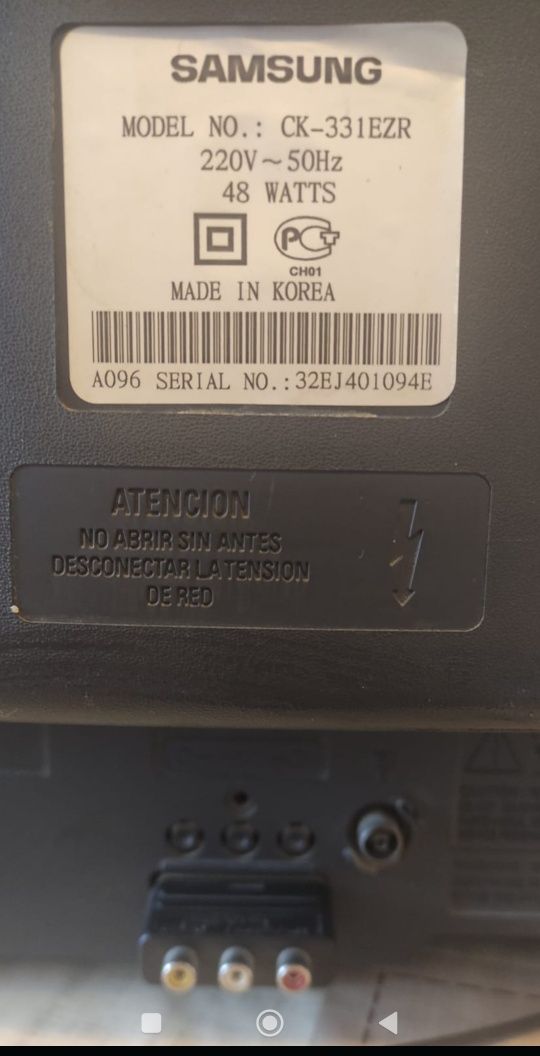 Samsung, Корейской сборки
Диагональ 14" / 35см,
Диагональ 14"