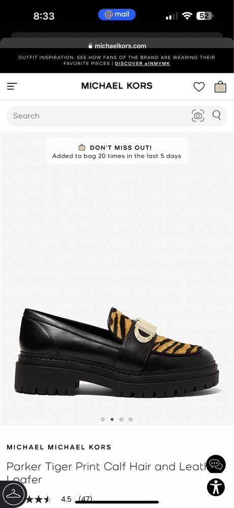 Лоферы Michael Kors