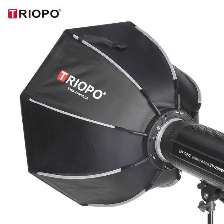 Складной октобокс ( софтбокс ) Triopo 65/ 90/ 120 см + Bowens + Соты