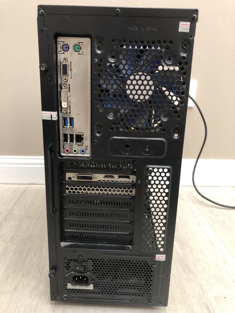 Игровой компьютер, пк, gtx1050