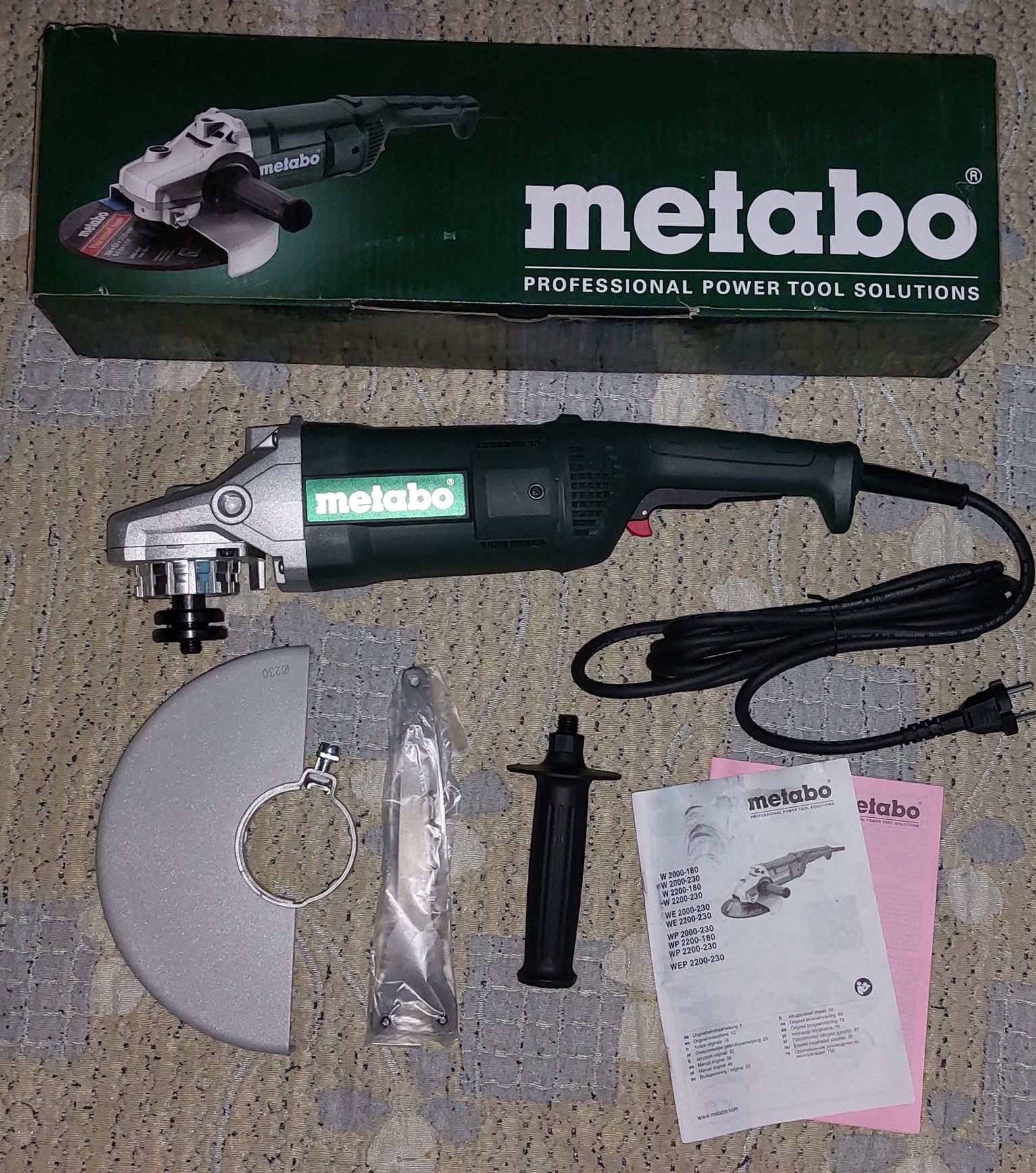 Продам новую углошлифовальную машину Metabo