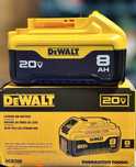 Акб dewalt 8Ah аккумулятор, made in Mexico, оригинал