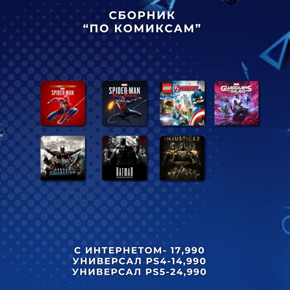 Игры на пс4|пс5, Установка игр на пс4|пс5