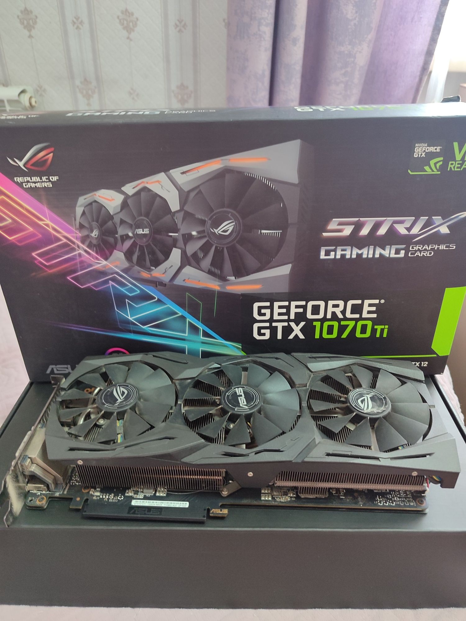 Видеокарта GTX 1070TI 8gb