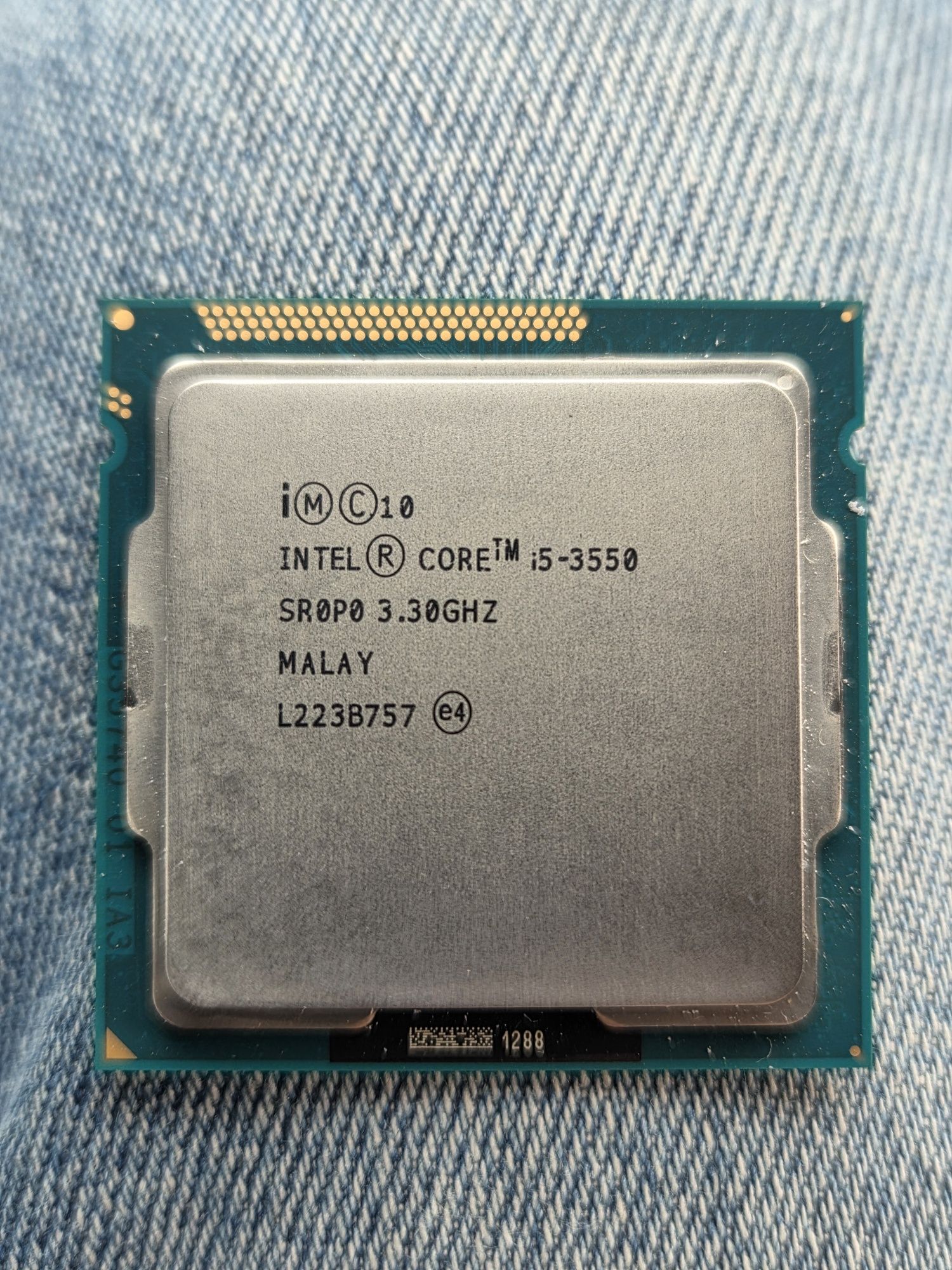 Продам процессор intel core i5 -3550