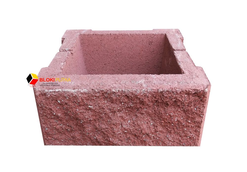 Сплитерный блок рваный 390х190х190