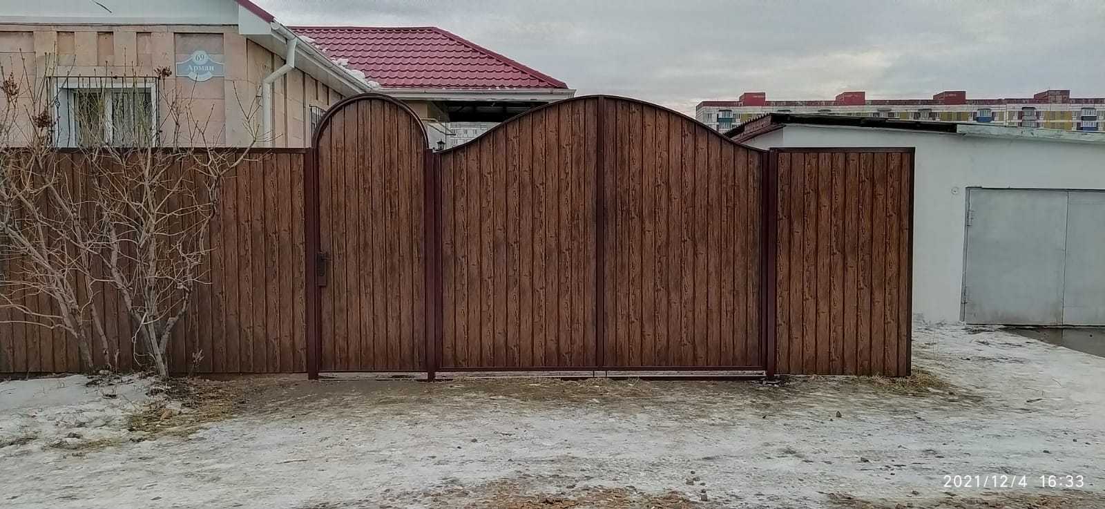 Изготовление навесов, заборов, ворот. Сварочные работы. Рассрочка