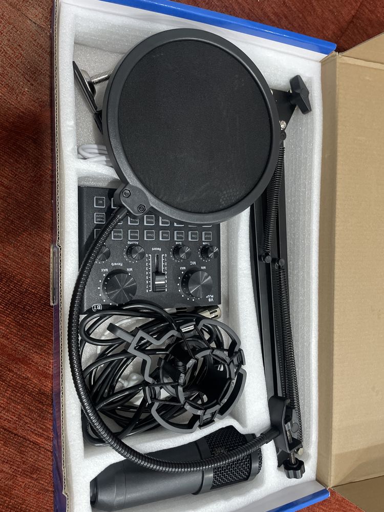 Микрофон bm800+v8plus