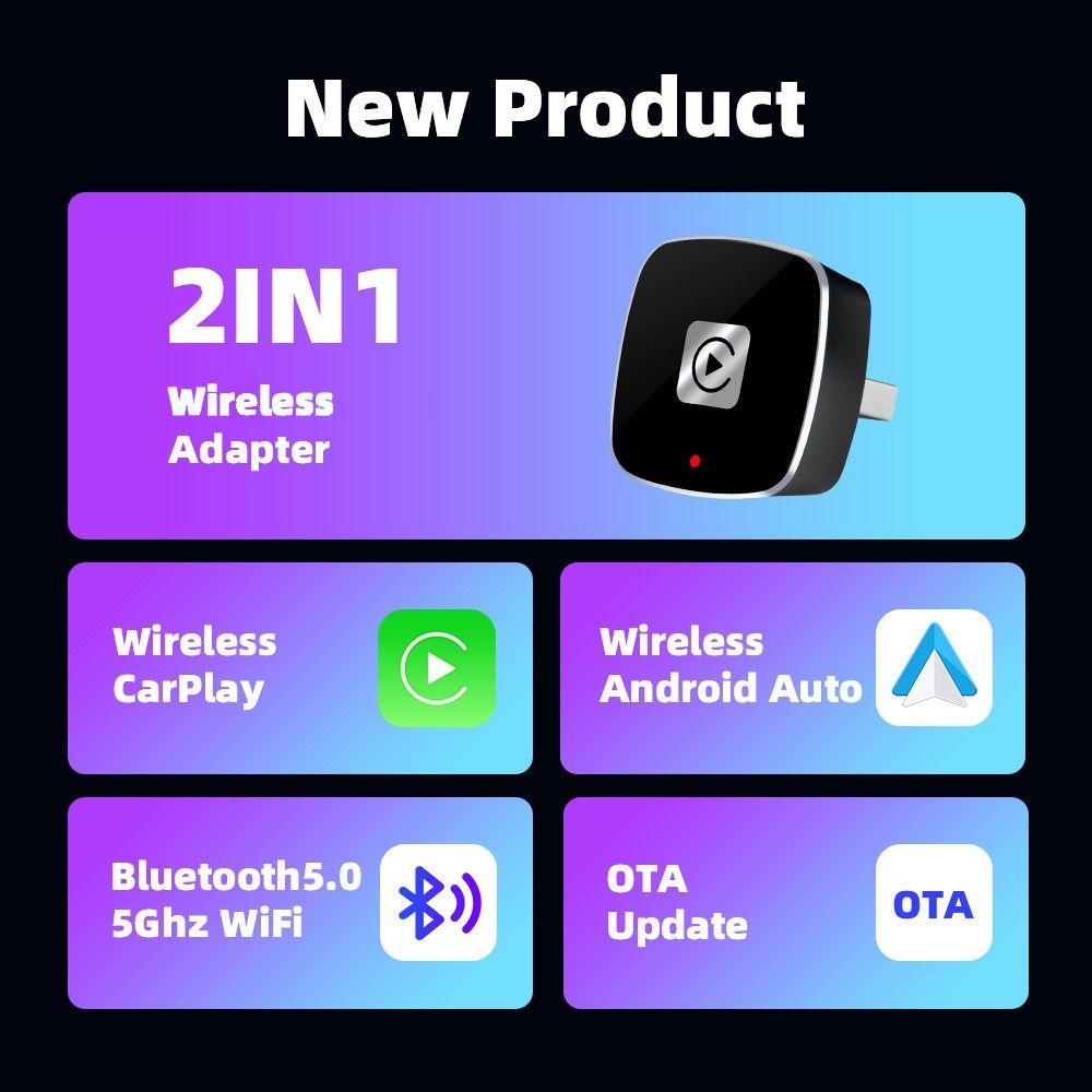 CarPlay / Android Auto беспроводной модуль