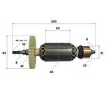 Ротор для болгарки ALTECO AG2000-18О.1 - запчасти на электроинструмент