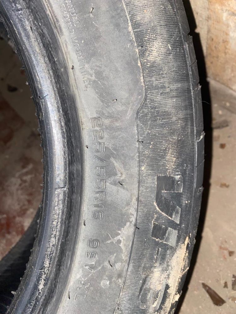 Продам 3 баллона летней резины 225/55/R16