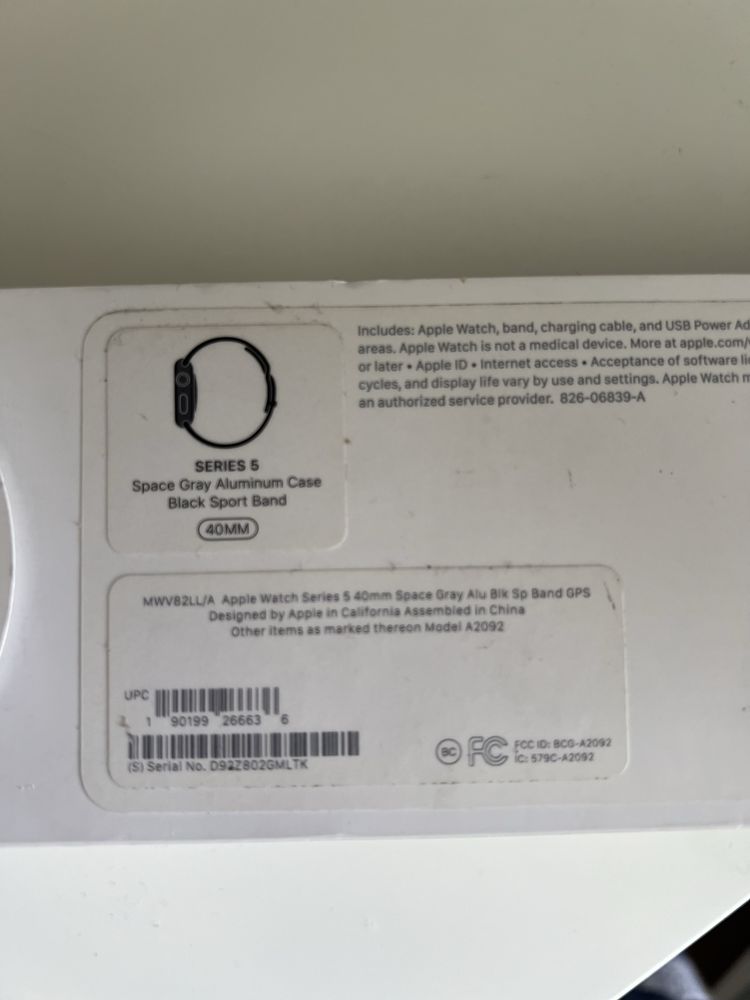 Apple watch 5 40 мм