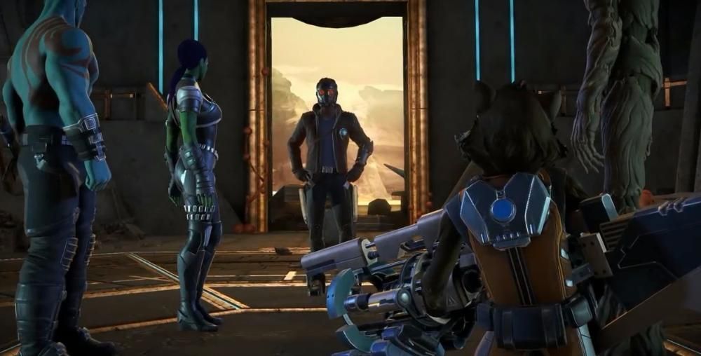ДИСК PlayStaion 4 PS4 Guardians Of The Galaxy Новый Лицензия