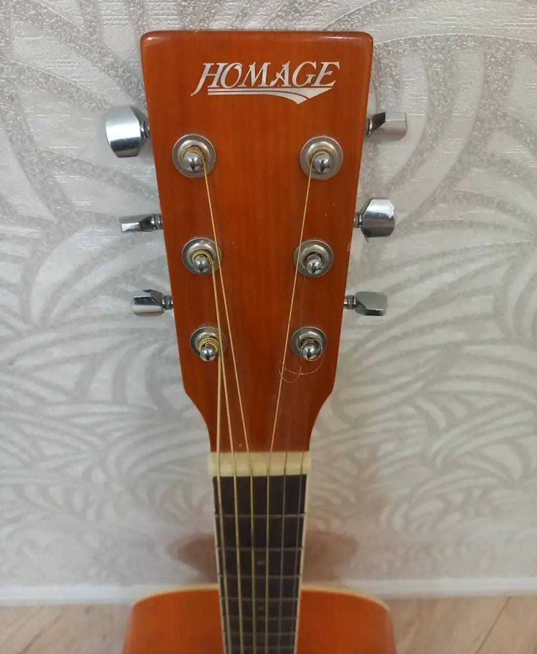 Гитара HOMAGE аккустика продам срочно, в хорошем состоянии