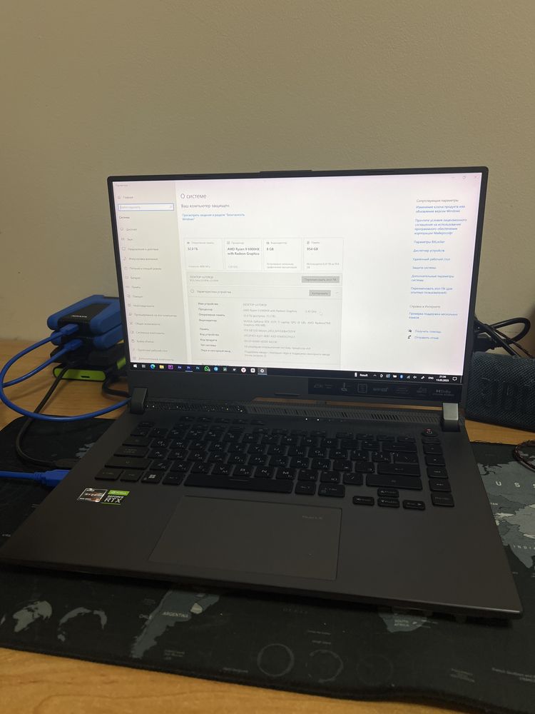 Asus rog strix g513rw 2k monitor 165Hz 3ms