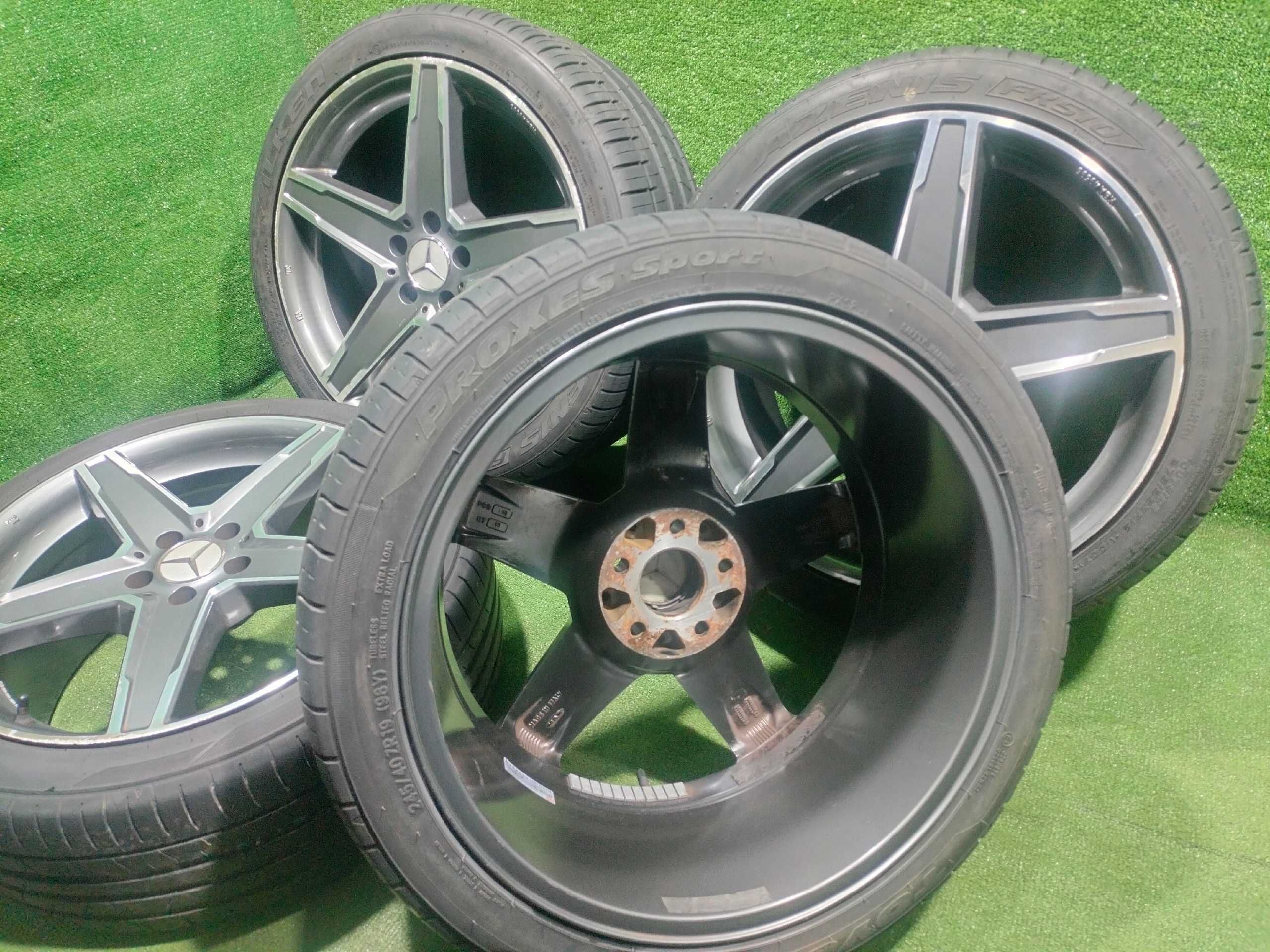 Продам Диск с Шинами разноширокие R19 MAK Stern Merсedes Benz