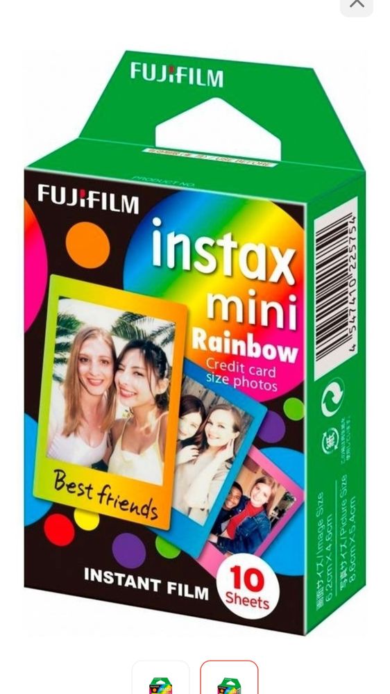 Картридж касета пленка Instax mini Инстакс мини.