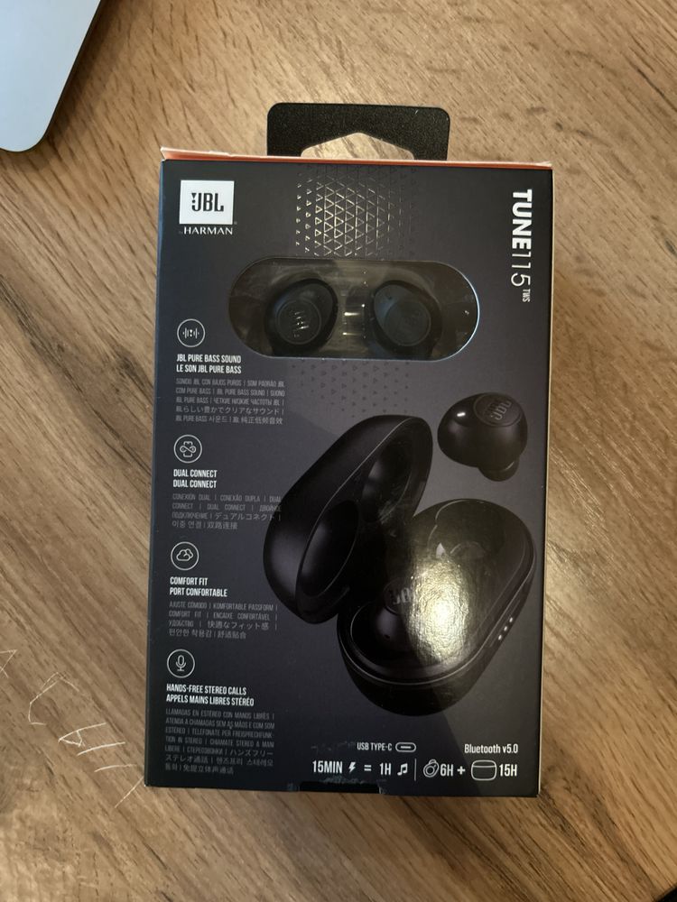 Продам наушники JBL TUNE 115