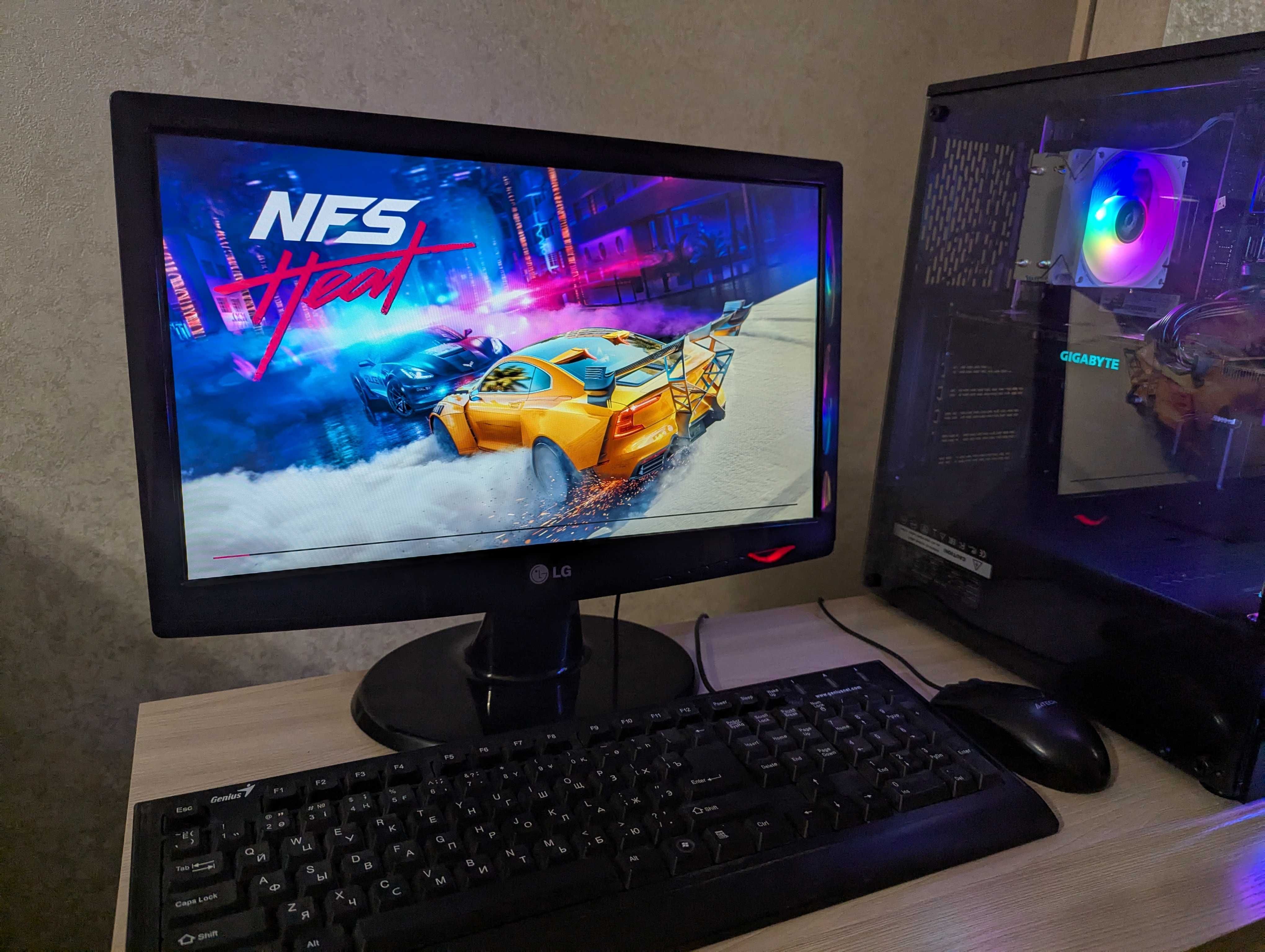 Игровой компьютер Core I5 10400F + GTX 1070 8Gb