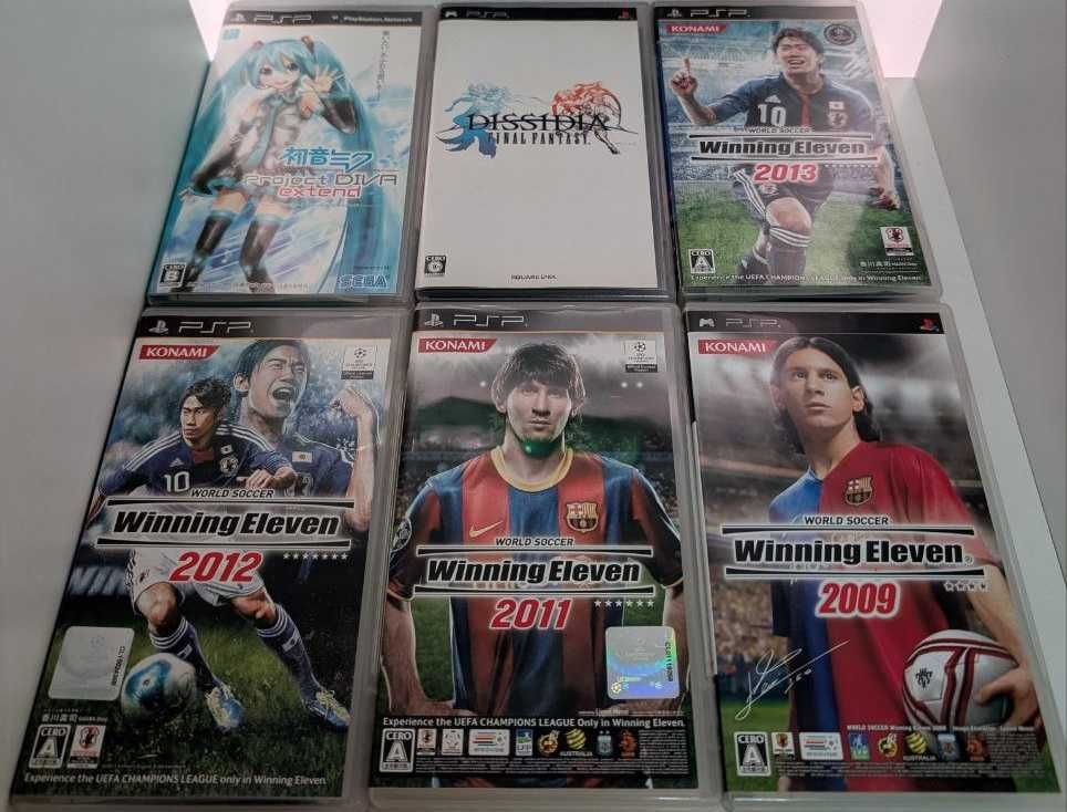 Японские диски для PSP (UMD), более 20 штук
