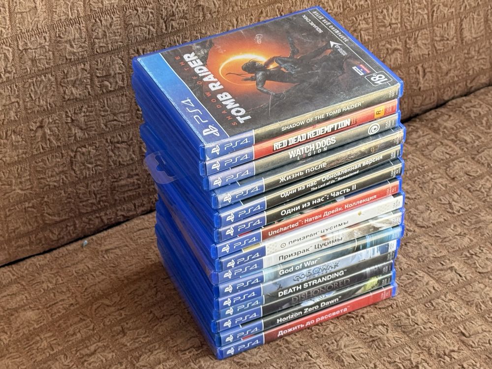 Игры на дисках для PlayStation 4 ps 4 пс 4 состояние игр идеальное