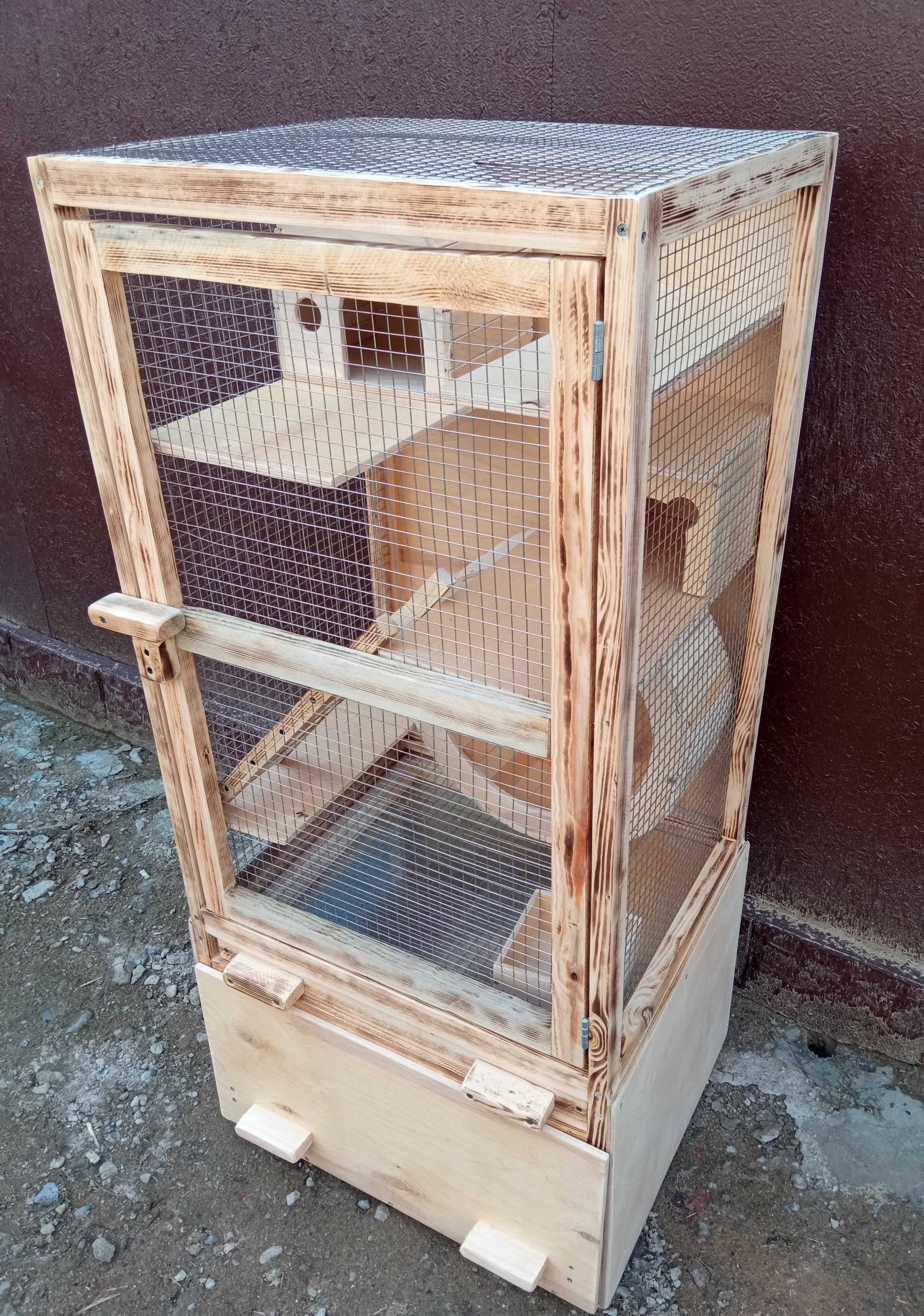 Клетка для шиншилл с ящиком
