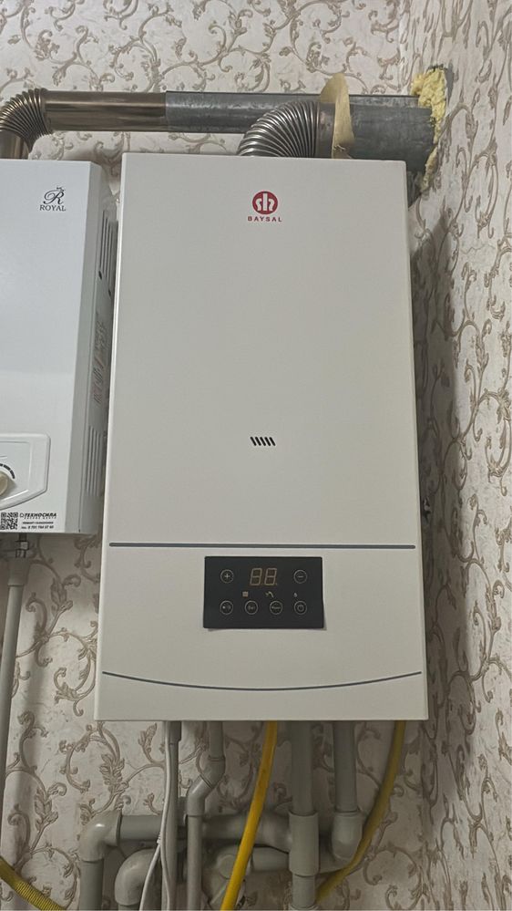 Газовый котел 2в1 Baysal  на 200 квадратов