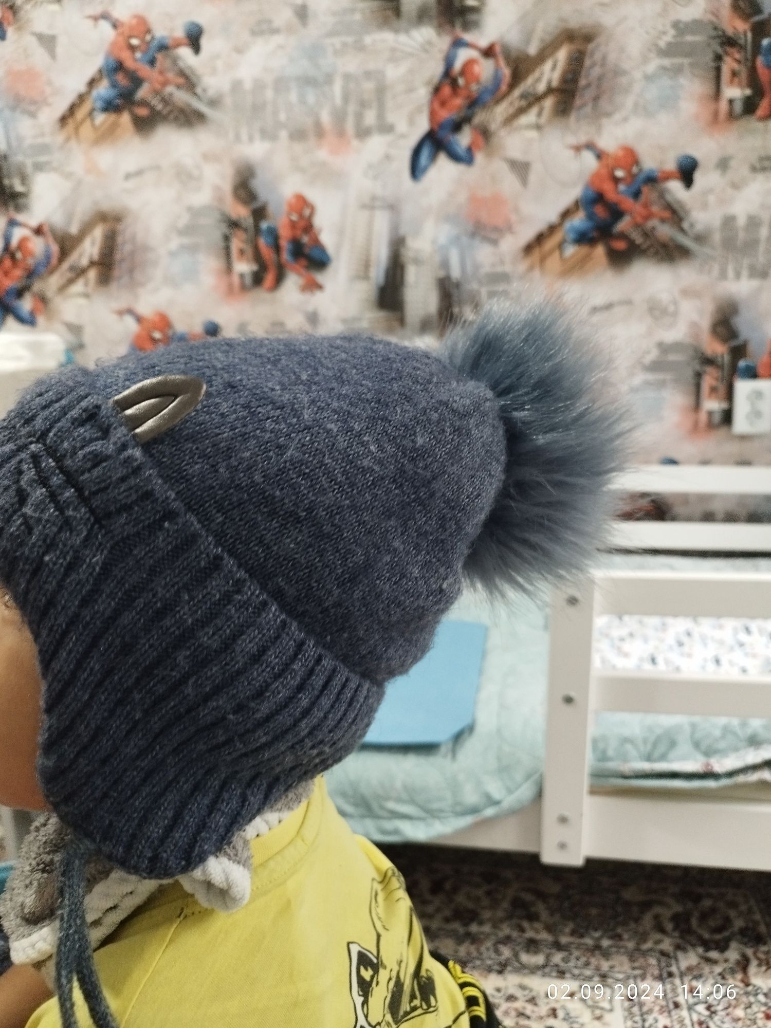 Шапка Шарф снуд для 4-6 лет