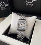 Часы Gevril Milan , с бриллиантами