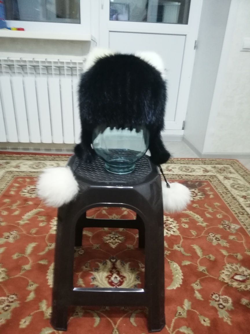 Шапка ,  норковая