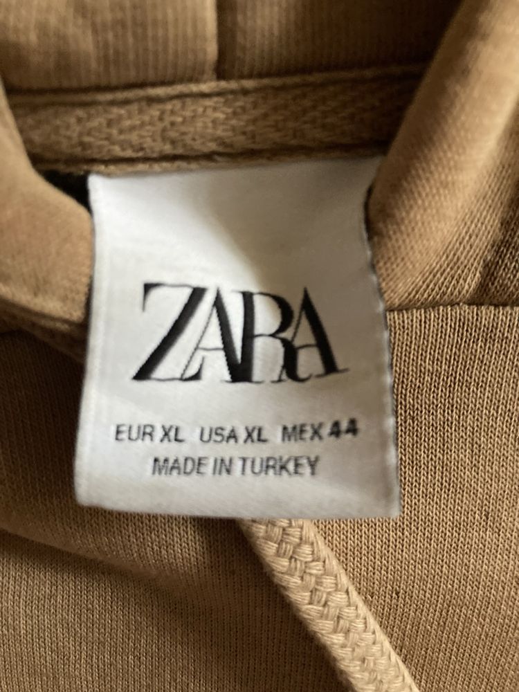 Коричневая худи от ZARA