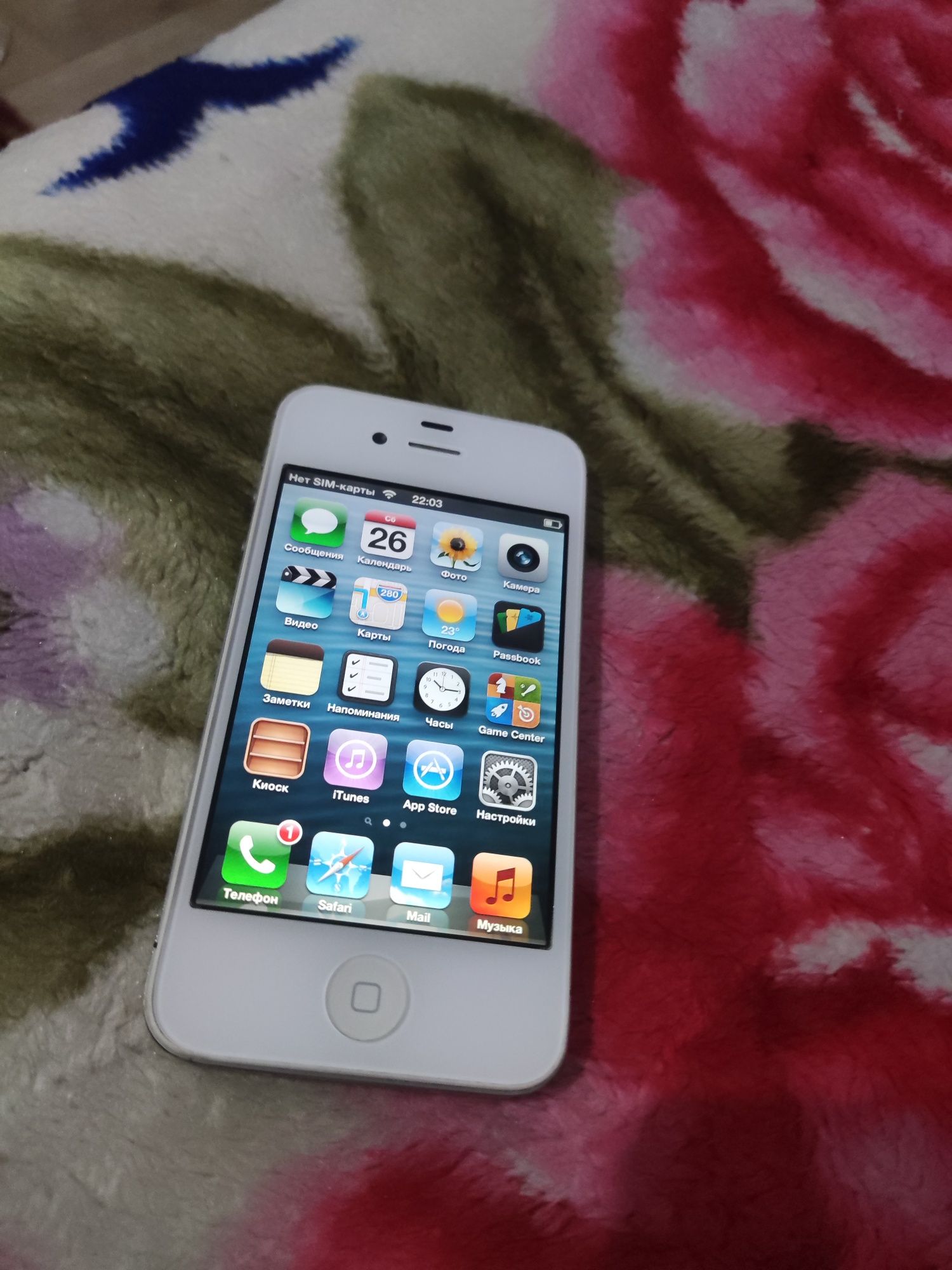 iPhone 4S 16Gb White iOS 6.0.3