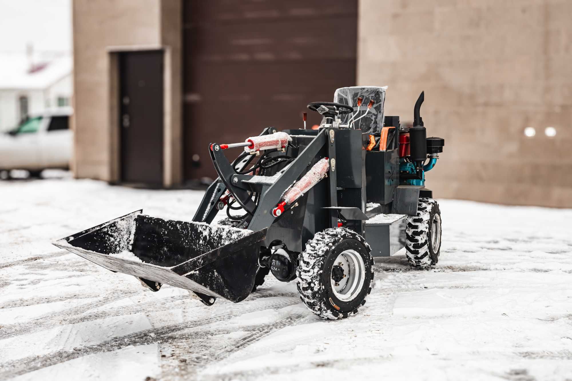 Мини-погрузчик погрузчик JAS 220 (4WD) Новый Минитрактор мотоблок *