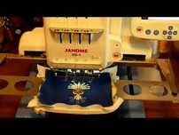 Вышивальная машинка janome mb4