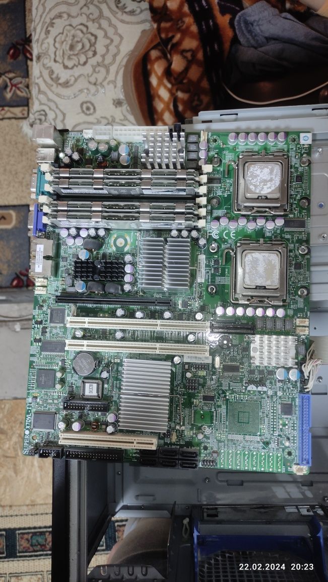 Запчасти от сервера на сокете LGA771