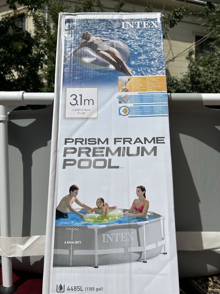 Бассейн каркасный INTEX 28200 NP 305x305x76см