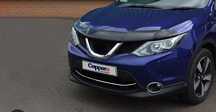 Дефлектор капота(мухабойка) Nissan Qashqai j11