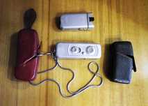 Шпионская камера Minox A (Minox IIIS) + адаптер вспышки, 1957 г