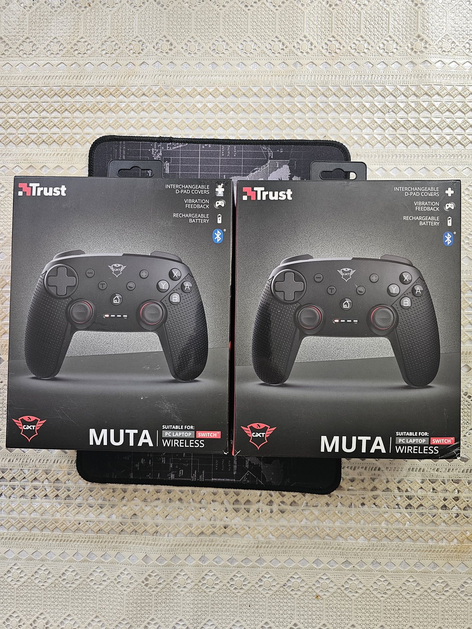 Геймпад беспроводной Trust GXT 1230 Muta черный