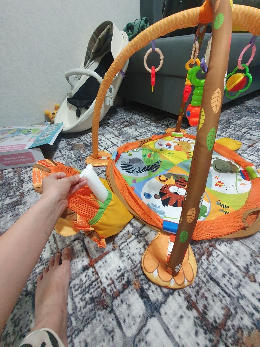 Развивающий коврик Майкудук. Детский игровой коврик.