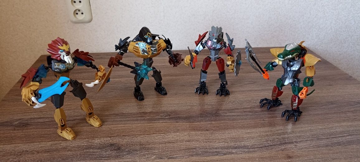 Конструктор Лего lego Чима горзан, лавал, крагер, ворица 4 штуки
