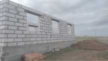 Продам землю с недостроенным домом  Жана коныс 3 10 соток