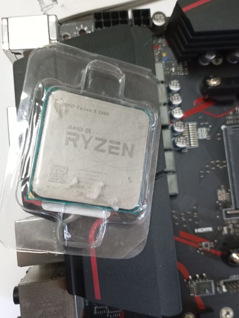 Мат плата и ЦП MSI X570 gaming plus и Ryzen 5 2600