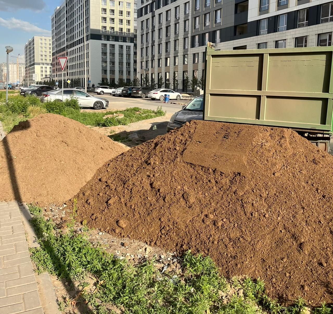 Песок, щебень, отсев