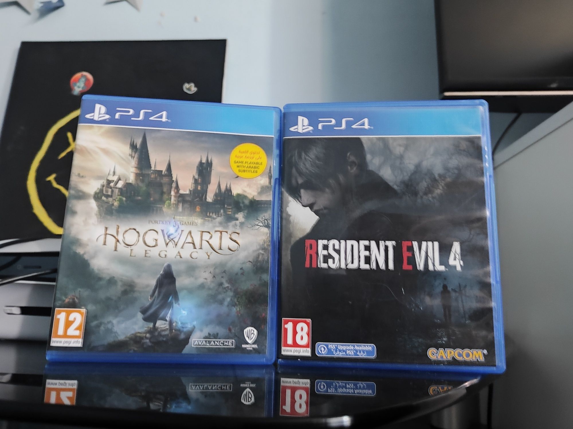 Игры пс 4  резидент эвил 4 Хогвартс Легаси